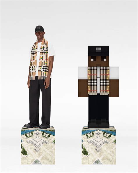 minecraft collab burberry|burberry x minecraft capsule.